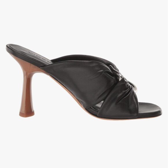 Vince Women's Qiqi Slip On Embellished High Heel Sandals in Black Size 6.5 - Picture 4 of 14